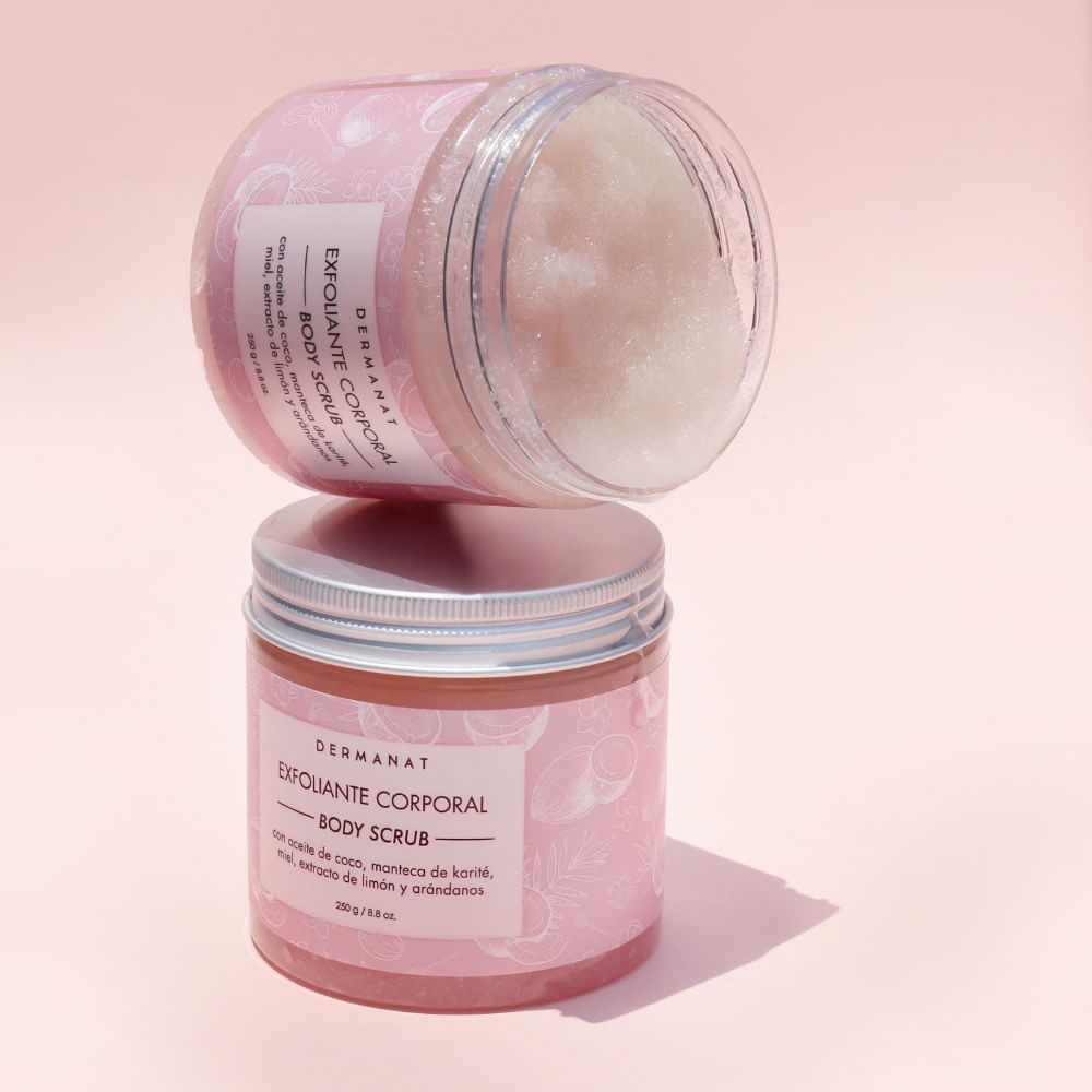 EXFOLIANTE CORPORAL DERMANAT BODY SCRUB COCO AZUCAR DERMANAT FACES