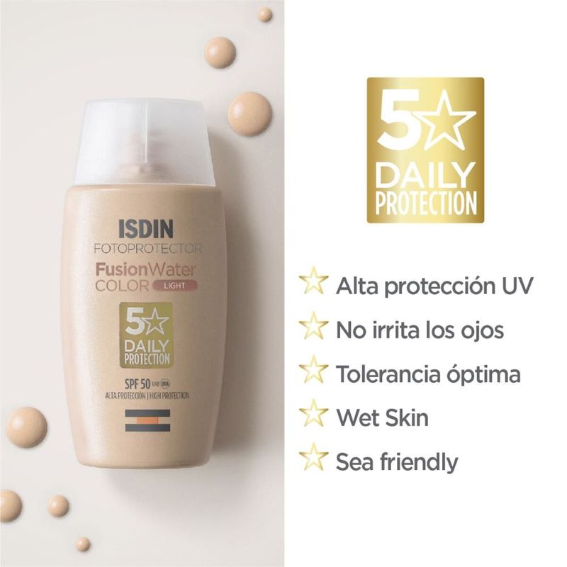 FOTOPROTECTOR-ISDIN-FUSION-WATER-COLOR-LIGHT