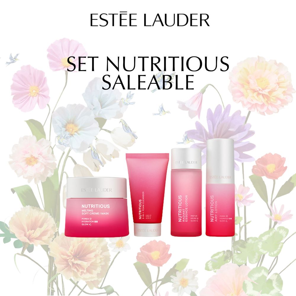 SET TRATAMIENTO FACIAL ESTEE LAUDER NUTRITIOUS SALEABLEESTEE LAUDERFACES