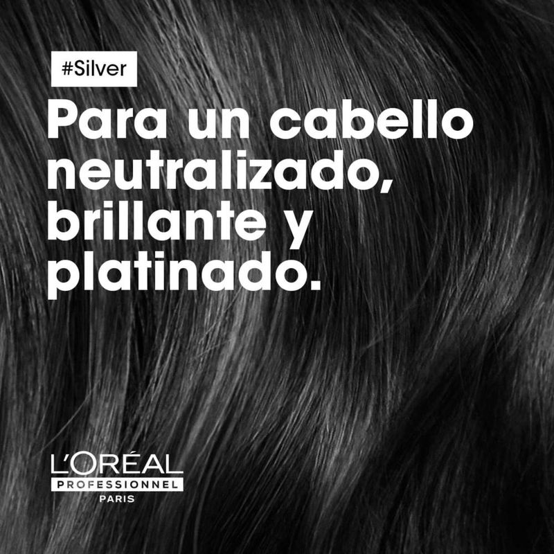 SHAMPOO-SILVER-CUIDADO-DEL-CABELLO-BLANCO-LOREAL-PROFESSIONNEL-300ML