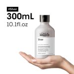 SHAMPOO-SILVER-CUIDADO-DEL-CABELLO-BLANCO-LOREAL-PROFESSIONNEL-300ML