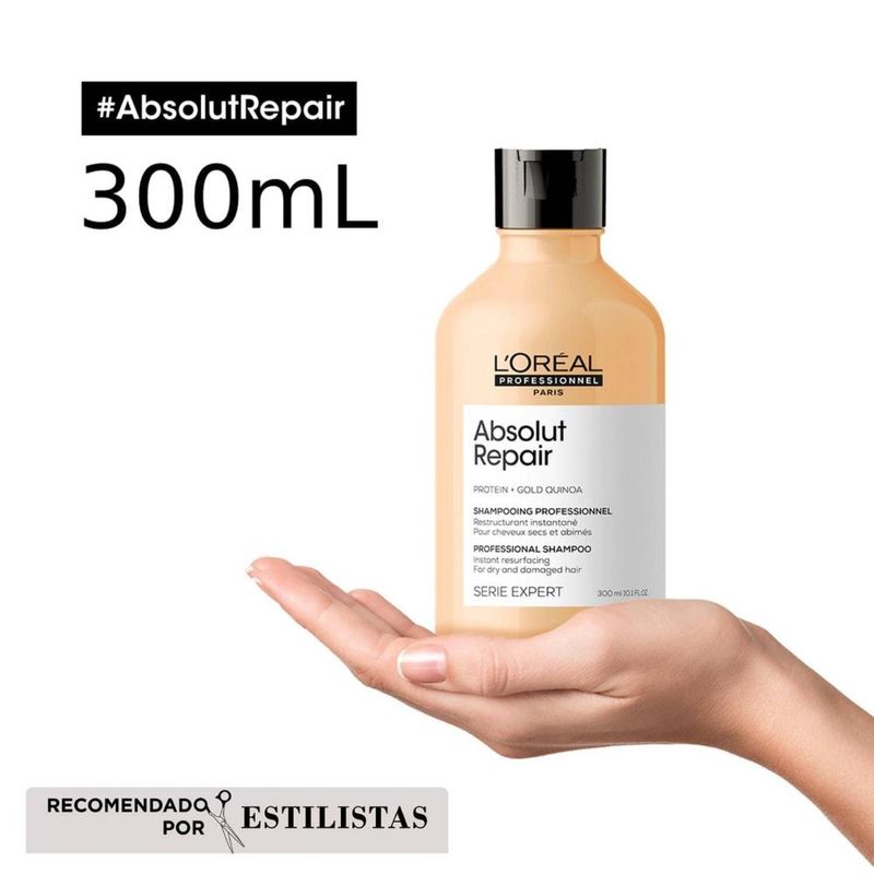 SHAMPOO-ABSOLUT-REPAIR-REPARACION-CABELLO-DAÑADO-LOREAL-PROFESSIONNEL-300ML