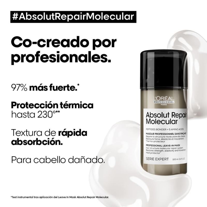 MASCARILLA-REPARADORA-LEAVE-IN-ABSOLUT-REPAIR-MOLECULAR-LOREAL-PRO