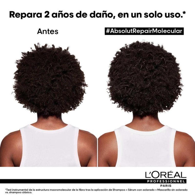 SHAMPOO-REPARADOR-ABSOLUT-REPAIR-MOLECULAR-PARA-CABELLO-MUY-DAÑADO-LOREAL-PRO-300ML