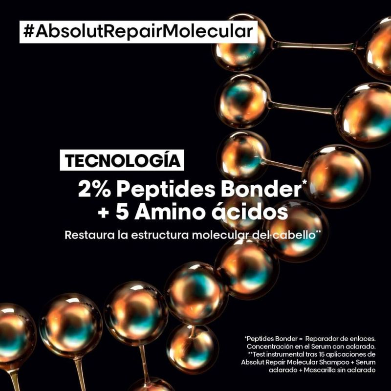 SHAMPOO-REPARADOR-ABSOLUT-REPAIR-MOLECULAR-PARA-CABELLO-MUY-DAÑADO-LOREAL-PRO-300ML